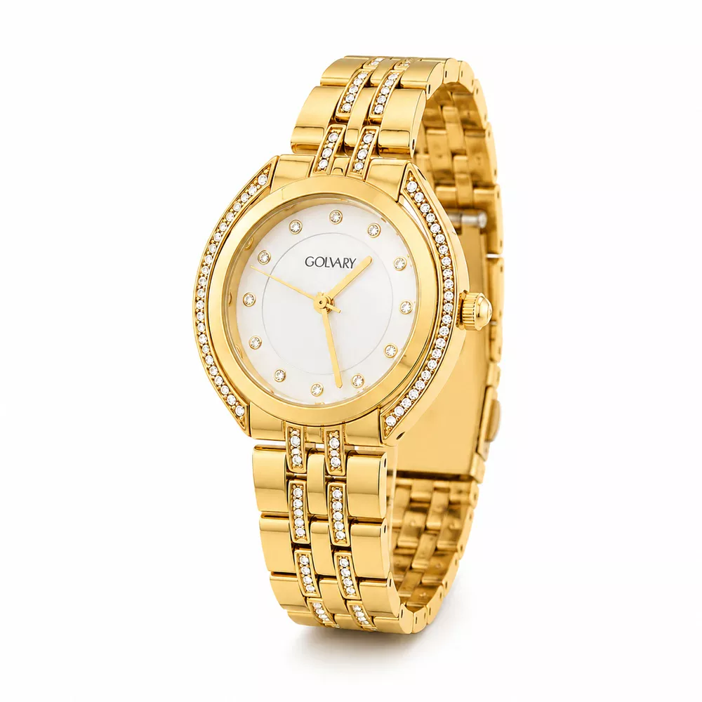 Golvary G-1979G159 - Montre Femme Acier Doré