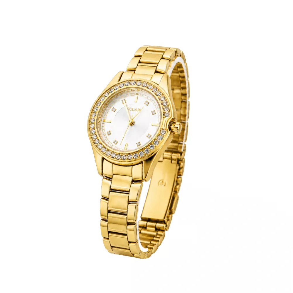 Golvary G-1534S149 - Montre Femme Acier Or